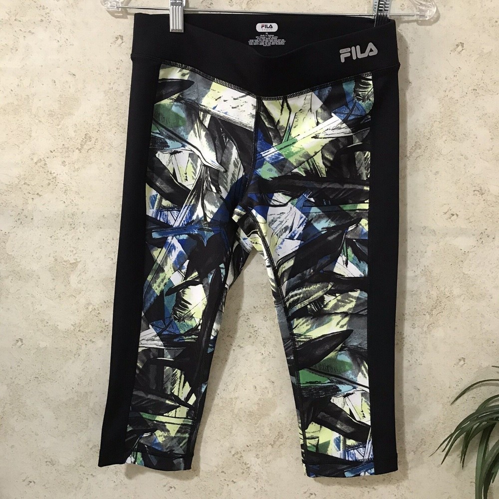 FILA Active Leggings Womens Size XS Extra Small Crop Running Sport Capri